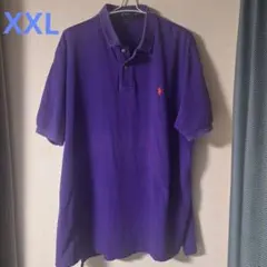 ポロラルフローレン 半袖ポロシャツ パープル XXL 大きめのサムネイル