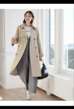 エアかる撥水トレンチGLOBAL WORK ジャケット・アウター トレンチコート