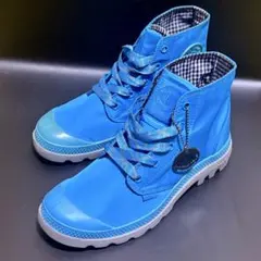 PALLADIUM　パラディウム　パンパ　防水レインスニーカー　ブルー　美品のサムネイル