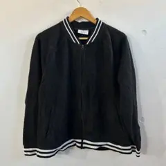 《Champion》チャンピオン ボアジャケット スタジャン 黒 古着