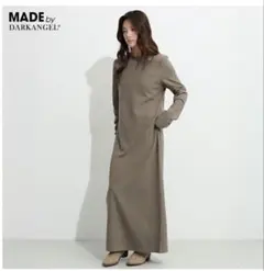 新品　darkangel ダークエンジェル　元祖裏起毛マキシワンピース　モカ