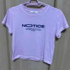 SLY ロゴプリント Tシャツ ピンク
