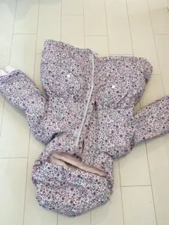 最終値下げ！新品未使用⭐️92 H&M ガールズ　花柄アウター