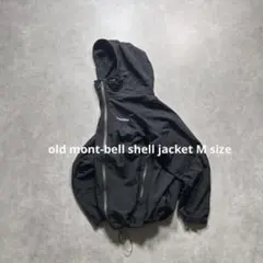 00s mont-bell 短丈 shell jacket 黒 y2k 激シブ