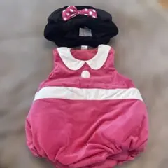 【90-100cm】　バースデイ　なりきりロンパース　ミニー