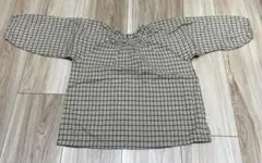 AOSTA アオスタ　チェックシャツ　XL