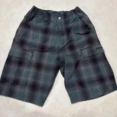 最終価格⬇️ Supreme Shadow Plaid Cargo Short黒 - メルカリ