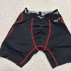 Mizuno スライディングパンツ 140 ブラック/レッド