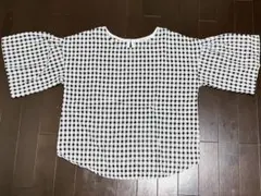 Sunny Clouds ギンガムチェック 半袖シャツのサムネイル