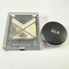 ラメアイシャドウ2点■MAYBELLINE メイベリン & LB エルビー