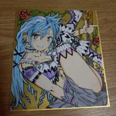 手書きイラスト色紙タイプ