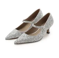 新品未使用 23.5 Mila Owen メリージェーングリッターパンプス