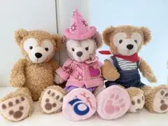 ダッフィー シェリーメイ ぬいぐるみ 3体セット