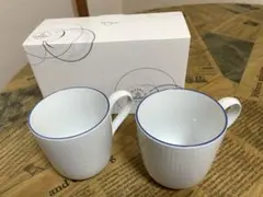 ROYAL COPENHAGEN ブルーライン マグ ペア 280m