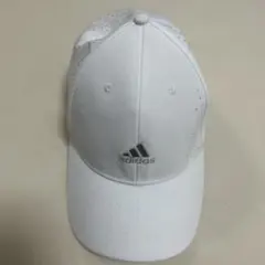 【adidas】レディース ゴルフキャップ ホワイト W/56cm