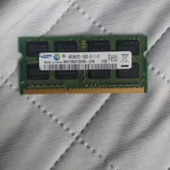 Samsung 4GB PC3-10600S メモリー 本体