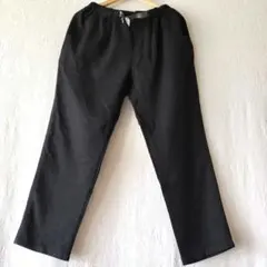 限定値下げ、GRAMICCI ブラック イージーパンツ、メンズ、XS