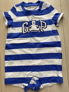 GAP ストライプロンパース