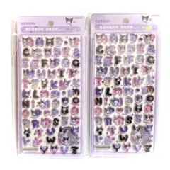 【正規品】ボンボンドロップシールサンリオ新作アルファベットクロミ２枚moji