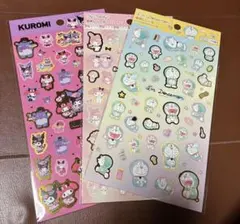 サンリオ キャラクターシール 3シートセット国内正規品　限定セット
