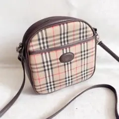 BURBERRY バーバリー ノバチェック ショルダーバッグ キャンバス