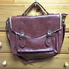 2wayサッチェルバッグ