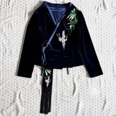 専用出品です✿古布木綿福来旗リメイクワンピース - メルカリ