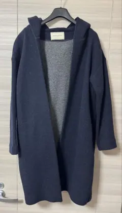 【格安】UNITED ARROWS フード付きコート ネイビー