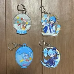 ころんくんアクリルキーホルダー4点セット
