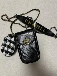 CHANEL ノベルティキルティングショルダーバッグ