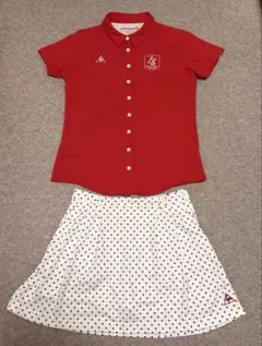 お値引きしました。ルコック　レディースゴルフウェア上下