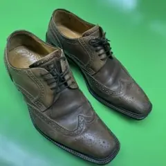 ウイングチップ 3E ブラウン ヴィンテージ27.5〜28cm fabio'sのサムネイル