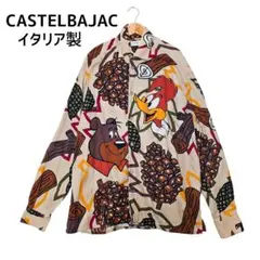 **̈様 カステルバジャック◆ウッディ・ウッドペッカー◆長袖シャツ◆総柄◆イタリのサムネイル