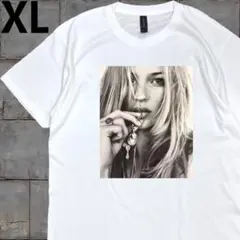 Kate Moss ケイトモス フォト半袖 tシャツ 白 2XLサイズ - メルカリ