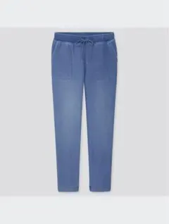 ユニクロ デニムジャージーボアパンツ M