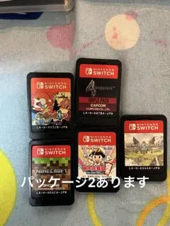 【Nintendo Switch 人気ソフト5本セット まとめ売り】