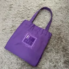 新品　FEILER フェイラー クラブ 限定 トートバッグ 紫 母の日