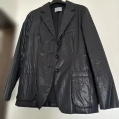 theory luxe テーラードジャケット ブラック光沢ありのサムネイル