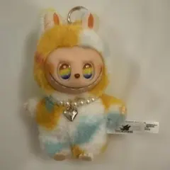LABUBU ラフフカラフル ぬいぐるみ キーホルダー
