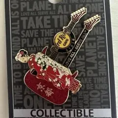 Hard Rock Cafe KYOTO ピンバッジ 舞妓 ギター - メルカリ