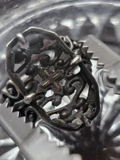 K14PG ピンクゴールド 空枠 リング 石座13×10mm 12号 リフォーム 