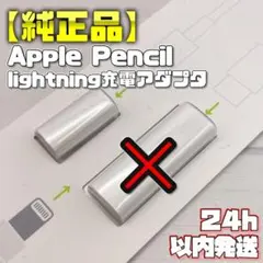 【純正新品】lightning充電アダプタ Apple Pencil 第一世代