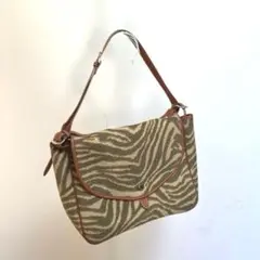 GUCCI ハラコ素材 ショルダーバッグ ハンドバッグ 中古 美品 ゼブラ