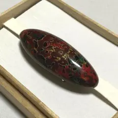 帯留め 津軽塗り