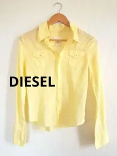 DIESEL ディーゼル 長袖シャツ S イエロー 黄色 レディースのサムネイル
