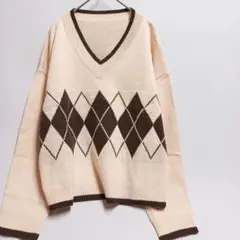 アーガイルベスト