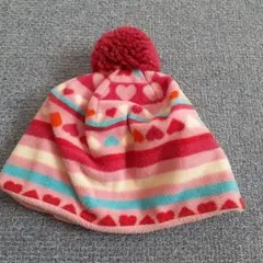 ギャップキッズ暖かいフリース素材の帽子54～56センチ
