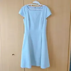 FOXEY NEW YORK ノースリーブワンピース 38 ライトブルー FOXEY NEW YORK ノースリーブワンピース 38 ライトブルー - メルカリ
