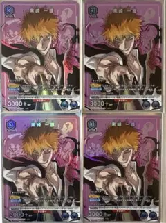 ニューカードセレクション 青 黒崎一護 SP 4枚セット BLEACH - メルカリ