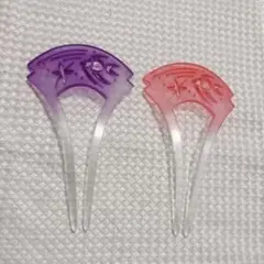 かんざし　４個セット　ヘア　ビーズ　金魚　浴衣　ヘアアレンジ　　祭り　メルカリ便